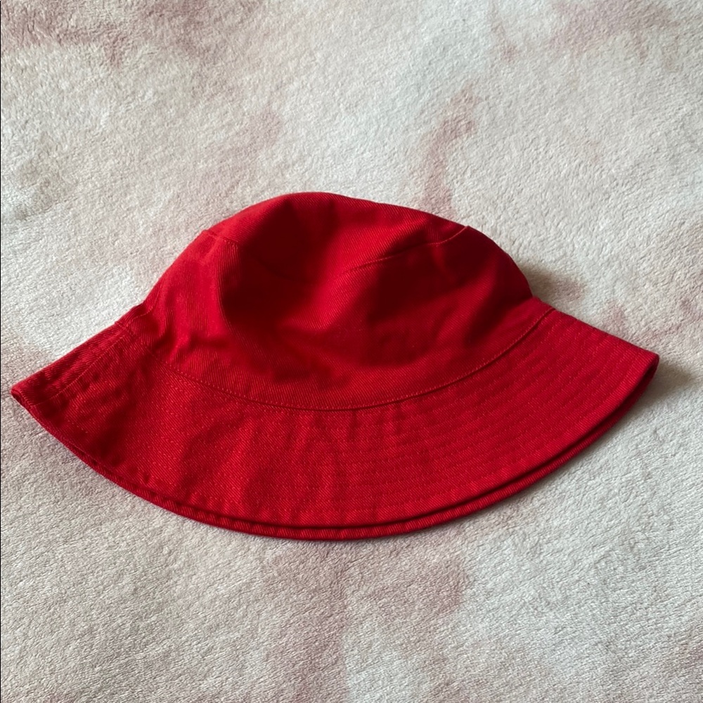 Primark Red Bucket Hat